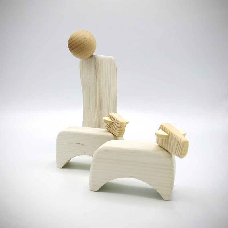 FADEDA Pastore / altezza:11 cm / dipinto a mano / figure