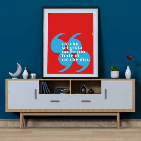 Poster Ciò che sei