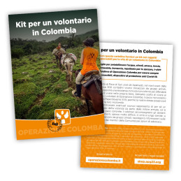 KIT PER UN VOLONTARIO IN COLOMBIA